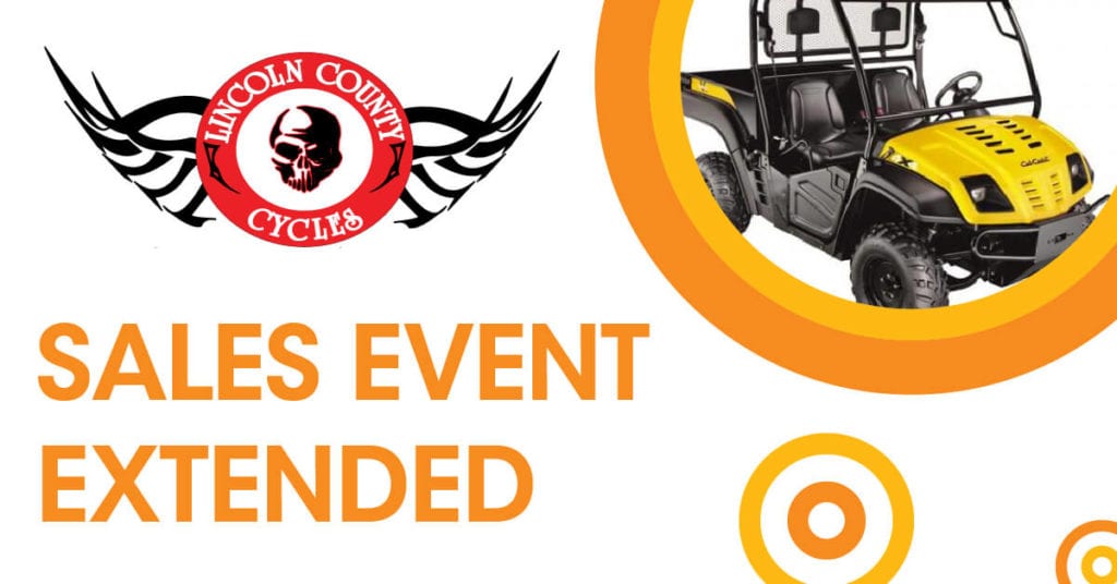 Sales Event Extended with tractor