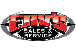 El logo de ventas y servicio de Erv
