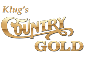 El logo de Klug&#039;s Country Gold