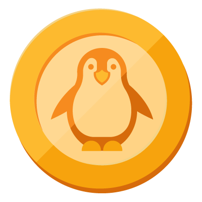 Gold Penguin token