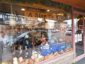 A Step Up storefront