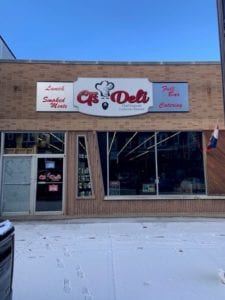 CT's Deli restaurant front