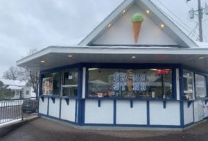 The Grand Stand shop front